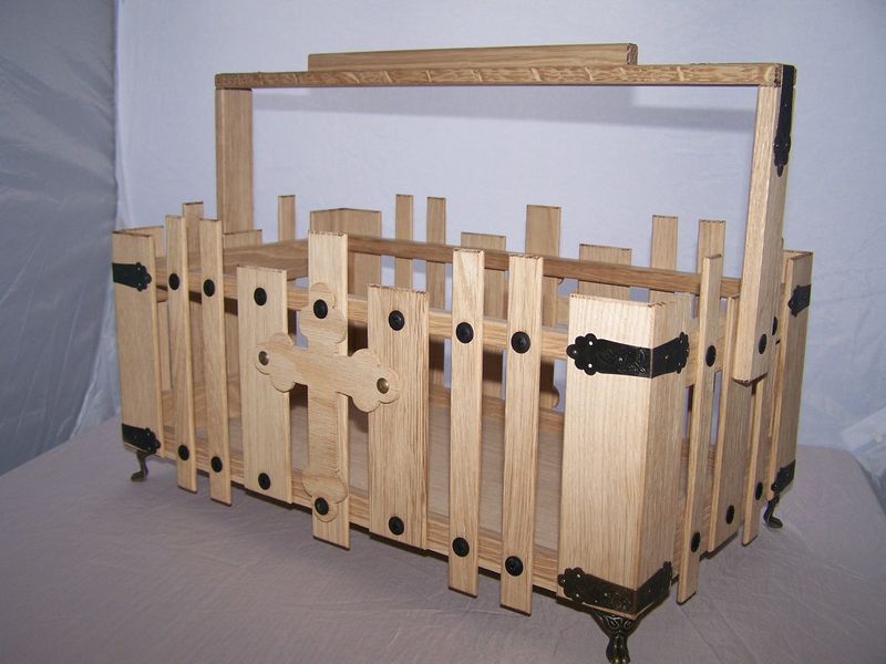 Заготівля "Пасхальна корзинка" 39х24х18хсм. 2004 фото