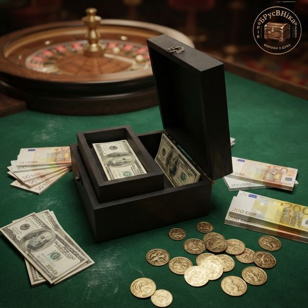 Купюрниця 3-х рівнева з відділом збільшена 20х20х10.3 см. 1414.49.55.Ст фото