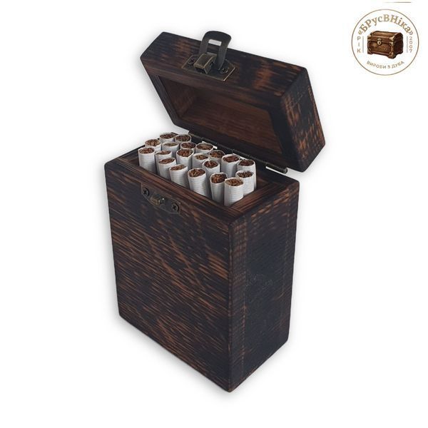 Цигарниця-портсигар універсальний 80/100 8х4.8х11.3 см. 7107.45.55.Ст фото