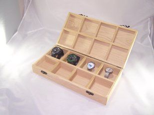 Заготівля-футляр "для годинників 8 шт." 40.6х20.8х8 см. 1838 фото