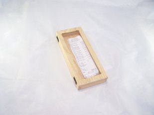 Заготівля-під скло "Для рахунків" 24х10х3.3 см. 1904 фото
